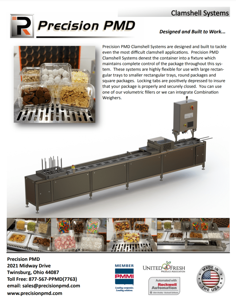 Food Packaging Machine - Rigid Packaging